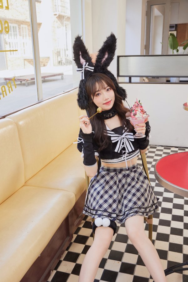 画像27: 【即日発送】ドーリーバニーアイドルセーラー【マリームーン】【ハロウィンコスプレ7点セット】【フリーサイズ/2カラー】[HC03]