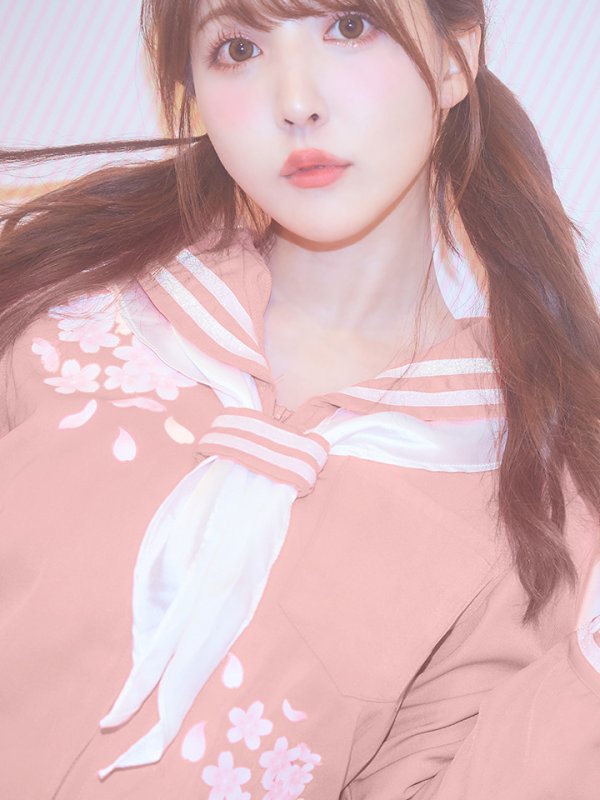 画像5: 【即日発送！】【ハロウィン】ピンクJK/女子高生/セーラー服コスプレセット【ハロウィン3点セット】【S-Lサイズ/1カラー】[HC02]