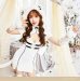 画像2: 【即日発送！】【クリスマスコスプレ7点セット】【Malymoon/マリームーン】レディジップファーキャットサンタ【フリーサイズ/2カラー】[YMT] (2)