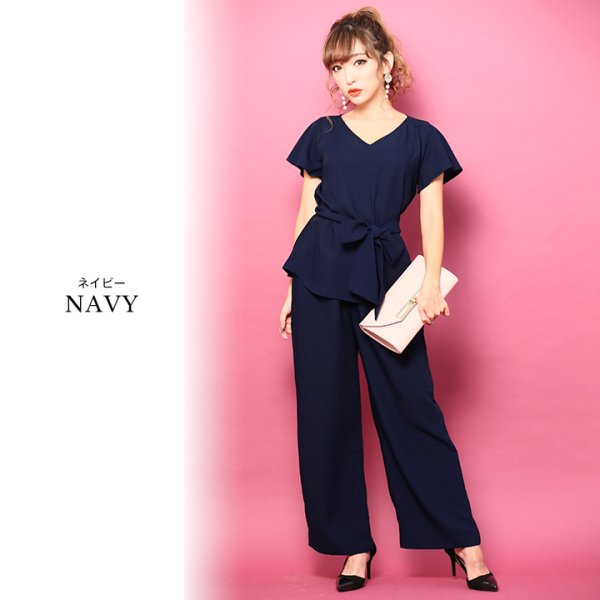 画像3: セットアップ/着回し出来るセットアップパンツドレス/パーティードレス【フリーサイズ/1カラー】[HC02]