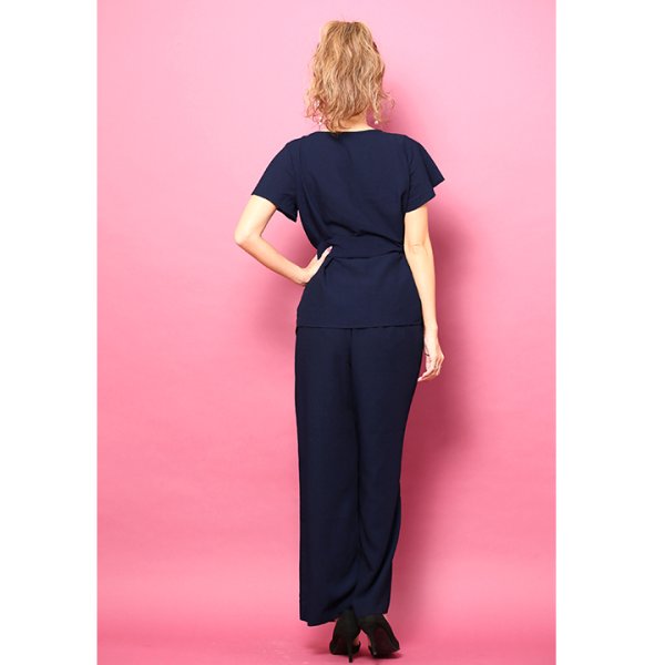 画像6: セットアップ/着回し出来るセットアップパンツドレス/パーティードレス【フリーサイズ/1カラー】[HC02]