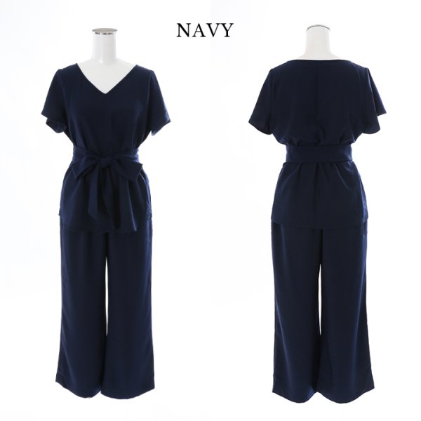 画像9: セットアップ/着回し出来るセットアップパンツドレス/パーティードレス【フリーサイズ/1カラー】[HC02]