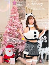 【即日発送】【クリスマスコスプレ8点セット】【Malymoon/マリームーン】スノーキャット【フリーサイズ/1カラー】[HC02]