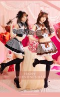 【即日発送】2color千鳥柄メイド【マリームーン】【ハロウィンコスプレ7点セット】【フリーサイズ/2カラー】[YMT]
