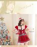 画像7: 【即日発送】【クリスマスコスプレ8点セット】【Malymoon/マリームーン】パフスリーブサンタ【フリーサイズ/1カラー】[HC02]