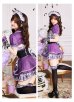 画像4: 【即日発送】ゴシックチェックメイドドレス【マリームーン】【ハロウィンコスプレ6点セット】【フリーサイズ/2カラー】[YMT]