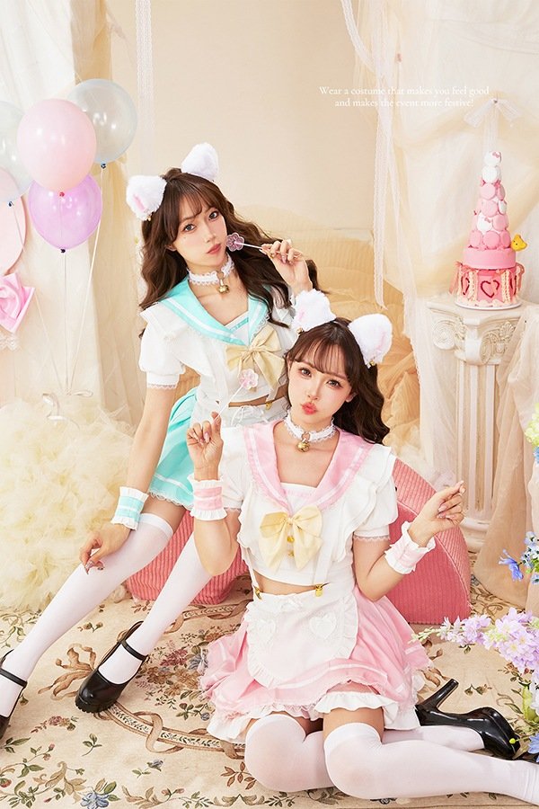 画像5: 【即日発送】キャンディテールセーラーキャット【マリームーン】【ハロウィンコスプレ9点セット】【フリーサイズ/3カラー】[OF04]