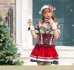 画像10: 【即日発送】【クリスマスコスプレ7点セット】【Malymoon/マリームーン】ドットチェックサンタクロース【フリーサイズ/1カラー】[YMT]