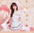 【即日発送】【クリスマスコスプレ8点セット】【Malymoon/マリームーン】リブ&ベアサンタ【フリーサイズ/2カラー】[YMT]