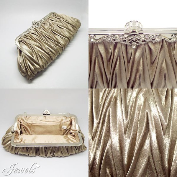 画像3: パーティーシーンの必須アイテム♪3wayサテンプリーツバッグ[OF04]