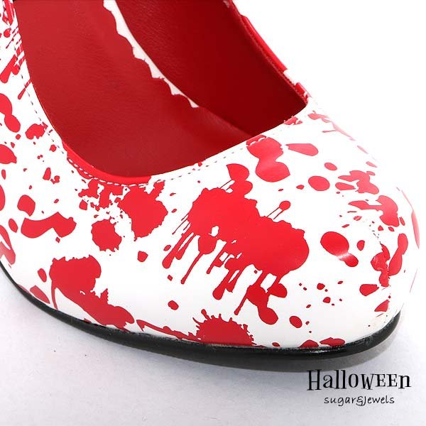 画像3: 【ハロウィン小物】ブラッドパンプス「jA1607」　[HC02]
