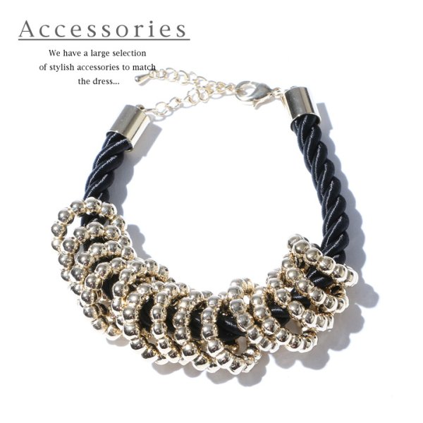 画像3: 【アクセサリー：ブレスレット】2color / リングチャームブレスレット[OF02-U]