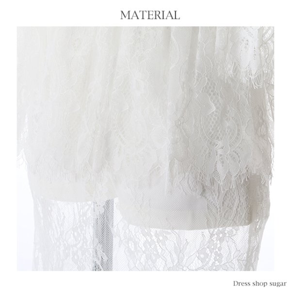 画像13: 値下げ！【高級ドレスSALE】フルレース/ぺプラム/インナーショーパン/キャバドレス【HC03】