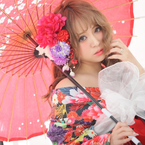 画像8: 【即日発送】【浴衣3点セット】 ☆ここでしか買えない！☆さくりなコラボ商品☆プリンセスフラワー浴衣セット（19obi-2/Yheko030WH / Yhimo206 / A807knR）【YMT】