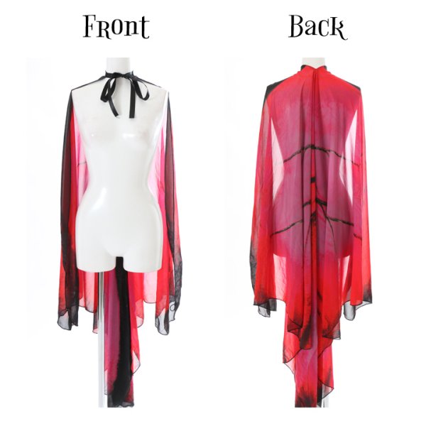 画像12: 【SALE!!】【即日発送】【ハロウィン】フェスにもオススメ！インスタ映え確実な蝶々コスプレ【フリーサイズ/2カラー】（S709OMBRE BxP_BxBL）[HC02]