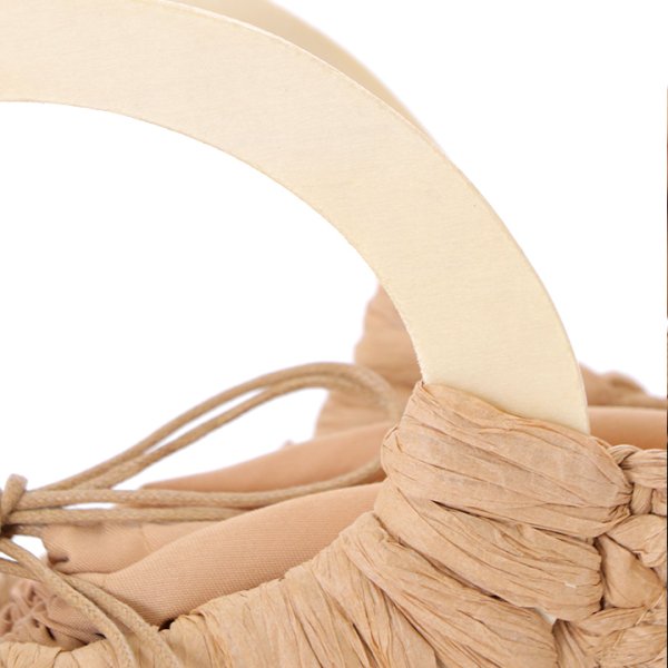 画像4: 【即日発送】レディース手編みカゴバッグ【YMT】