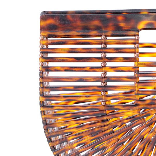 画像4: 【即日発送】べっ甲ハーフラウンドバッグ【YMT】