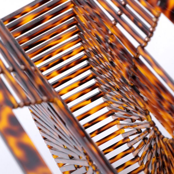 画像6: 【即日発送】べっ甲ハーフラウンドバッグ【YMT】