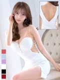 SALE!サイドシアージップアップドレス/シアー/ジッパー/タイト/谷間見せ/背中見せ/ミニドレス/キャバドレス 【S-Mサイズ/6カラー】[OF04-U]【SB】dzw