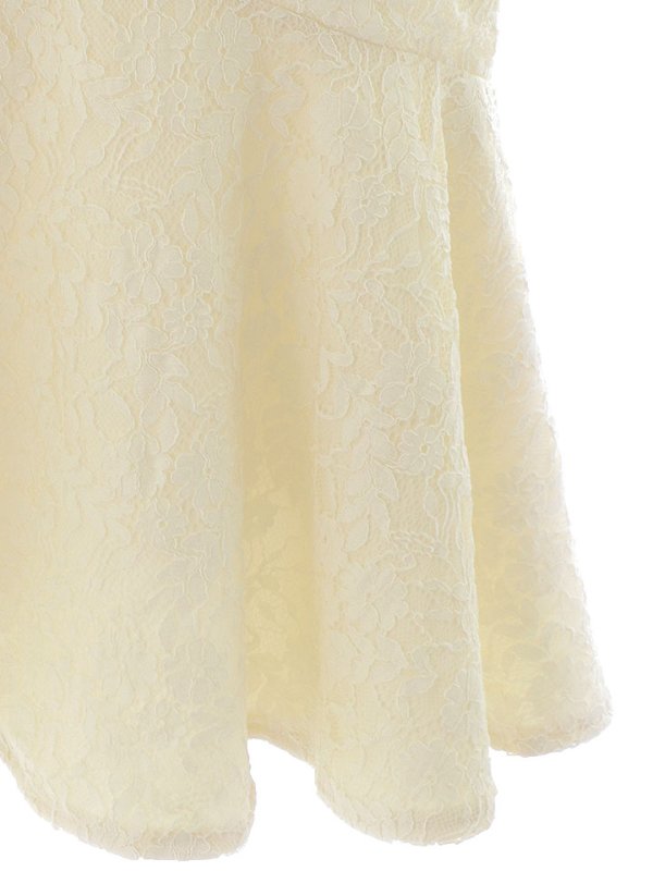 画像25: マーメイドワンピースドレス/花柄刺繍レース/フリル/谷間見せ/背中隠し/ミディアムドレス/キャバドレス【S-Lサイズ/4カラー】[OF01-X]【SB】dzw