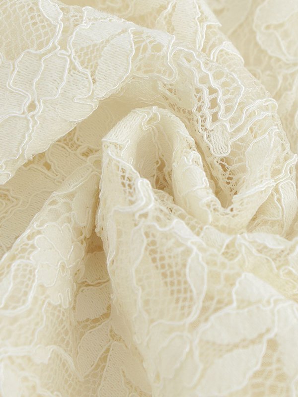 画像27: マーメイドワンピースドレス/花柄刺繍レース/フリル/谷間見せ/背中隠し/ミディアムドレス/キャバドレス【S-Lサイズ/4カラー】[OF01-X]【SB】dzw