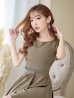 画像12: SALE!【Glera/グレイラ】ノースリーブワンピースドレス/ビジュー/胸元隠し/ミディアムドレス/キャバドレス【M-XLサイズ/2カラー】[OF04]【SB】dzw