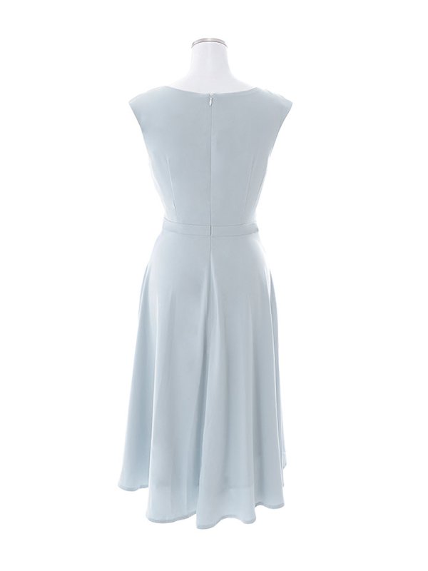 画像22: SALE!【Glera/グレイラ】ノースリーブワンピースドレス/アシメスカート/ビジュー/胸元隠し/背中隠し/ミディアムドレス/キャバドレス【M-XLサイズ/2カラー】[HC02]【SB】dzw