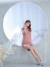 画像14: SALE!【Glera/グレイラ】タックプリーツワンピース/ワンカラー/タイト/ロングスリーブ/レース/シアー/谷間隠し/ミディアムドレス/キャバドレス 【M-XLサイズ/2カラー】[OF04] 【SB】dzk