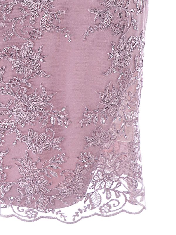 画像18: SALE!刺繍レース/ノースリーブ/ジップアップ/スパンコール/肌見せ/谷間見せ/ミニドレス/キャバドレス 【S-Lサイズ/2カラー】[HC02-X] 【SB】dzw