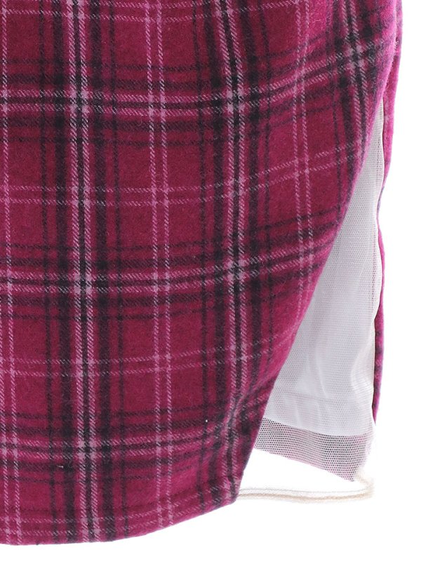 画像24: SALE!タータンチェックキャミソールドレス/ノースリーブ/ビジュー/サイドシアー/谷間見せ/背中見せ/ミニドレス/キャバドレス【XS-Mサイズ/2カラー】[OF01] 【SB】dzw