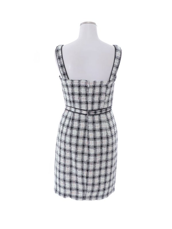 画像23: SALE!チェックツイードツイードキャミソールドレス/タイト/ミニドレス/キャバドレス/ワンピース【S-Lサイズ/2カラー】[HC02-X] 【SB】dzw