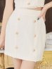 画像8: SALE!新色登場!ノースリーブ2ピースドレス/フリンジ/ゴールドボタン/谷間見せ/背中見せ/ミニドレス/キャバドレス 【S-Mサイズ/4カラー】[OF04-U] 【SB】dzw