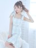 画像5: SALE!マーメイドドレス/ノースリーブ/リボン/シルバーバックル/谷間見せ/背中見せ/ミニドレス/キャバドレス【S-Mサイズ/2カラー】[OF04] 【SB】dzw