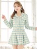 画像10: SALE!ジャケット/ワンピース２点セット/ミニドレス/プリーツ/パールボタン/Aラインスカート/胸元隠し/背中隠し/キャバドレス/ミニドレス【XS-Mサイズ/1カラー】[OF04] 【SB】dzw
