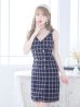 画像9: SALE!チェック柄タイトミニドレス/ダブルボタン/ノースリーブ/金ボタン/谷間見せ/背中見せ/ミニドレス/キャバドレス 【S-Mサイズ/1カラー】[OF04] 【SB】dzw