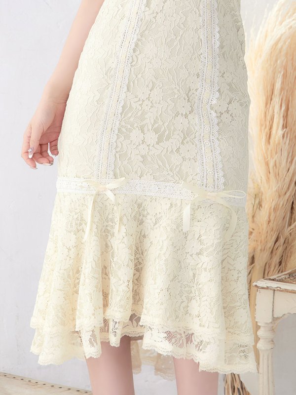 画像8: 【SALE!!】【即日発送】バニーレースワンピースコスプレ/マーメイドスカート【sugar nineハロウィン3点セット】【S-Lサイズ/2カラー】(SU220153)[OF01]