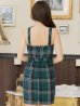 画像8: SALE!フロントジップミニドレス/チェック柄/谷間見せ/背中見せ/ノースリーブ/ミニドレス/キャバドレス 【XS-Mサイズ/1カラー】[OF04] 【SB】dzw