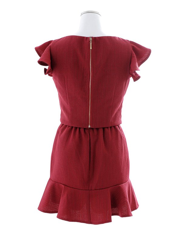 画像21: SALE!チェーンベルトセットアップ/ツイード/ラメ/マイクロミニ/キャバドレス/ミニドレス【XS-Mサイズ/1カラー】[HC02]【SB】dzj