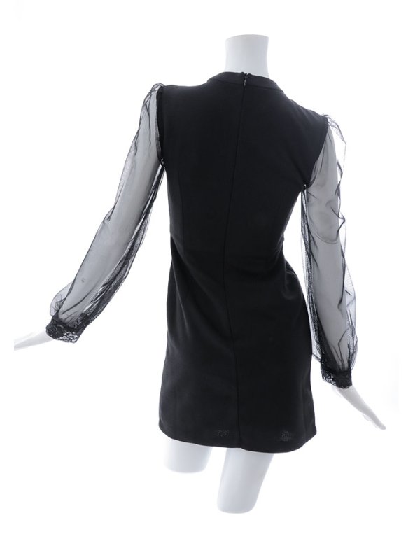 画像13: シアースリーブタイトミニドレス/キャバドレス【S-XLサイズ/1カラー】[HC02-X] 【SB】dzw