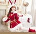 画像3: 【即日発送！】【クリスマスコスプレ7点セット】【Malymoon/マリームーン】ラブスペルニットバニーサンタ【フリーサイズ/2カラー】[OF03] (3)