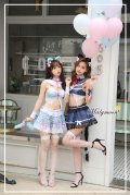 【即日発送】キャットセーラー《ハロウィンコスプレ7点セット》【Dreamy Doll/ドリーミードール】【フリーサイズ/2カラー】[HC02]