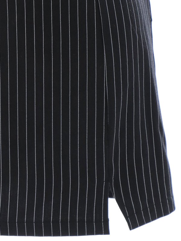 画像16: 襟付きストライプセットアップミニドレス/キャバドレス【XS-Lサイズ/1カラー】[HC02-U] 【SB】dzw