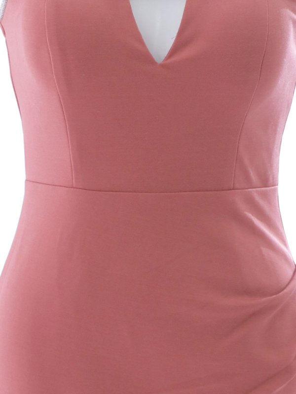 画像16: キャミソールビジュードレス/背中見せ/タイト/タック/ミニドレス/ キャバドレス【XS-Mサイズ/1カラー】[HC02] 【SB】dzj