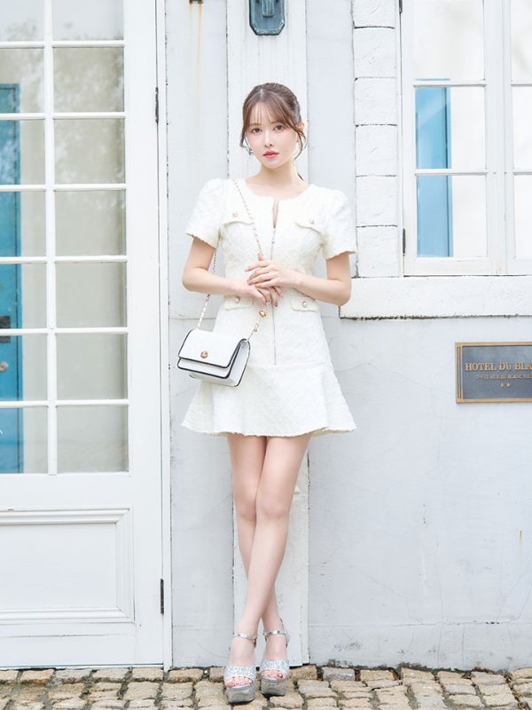 モデル：ゆめ　身長：160cm　着用サイズ：Sサイズ