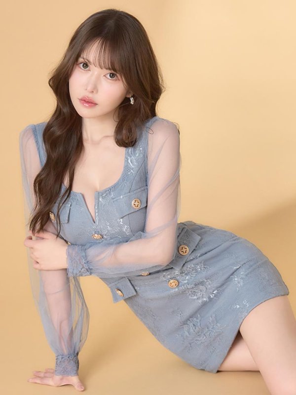 モデル：ゆめ　身長：160cm　着用サイズ：Sサイズ