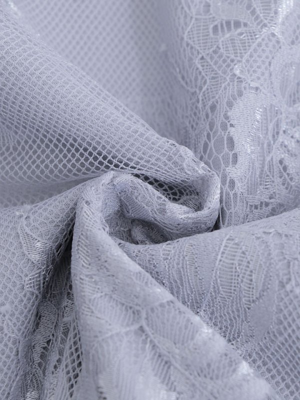 画像22: 刺繍レースミニドレス/ロングスリーブ/シアー/パールボタン/谷間見せ/背中隠し/ミニドレス/キャバドレス【XS-Lサイズ/2カラー】[HC02] 【SB】dzco