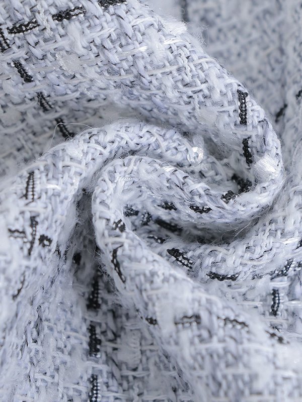 画像18: 新サイズ登場!ツイードワンピースドレス/チェック柄/デザインバックル/Aライン/谷間見せ/背中隠し/ミニドレス/キャバドレス【XS-Lサイズ/1カラー】[OF01A] 【SB】dzws