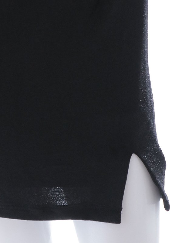 画像16: グリッターラメドレス/キャミソール/ビジュー/ウエストカット/スリット/谷間見せ/背中見せ/ミニドレス/キャバドレス【XS-Lサイズ/1カラー】[OF01A]【SB】dzjv