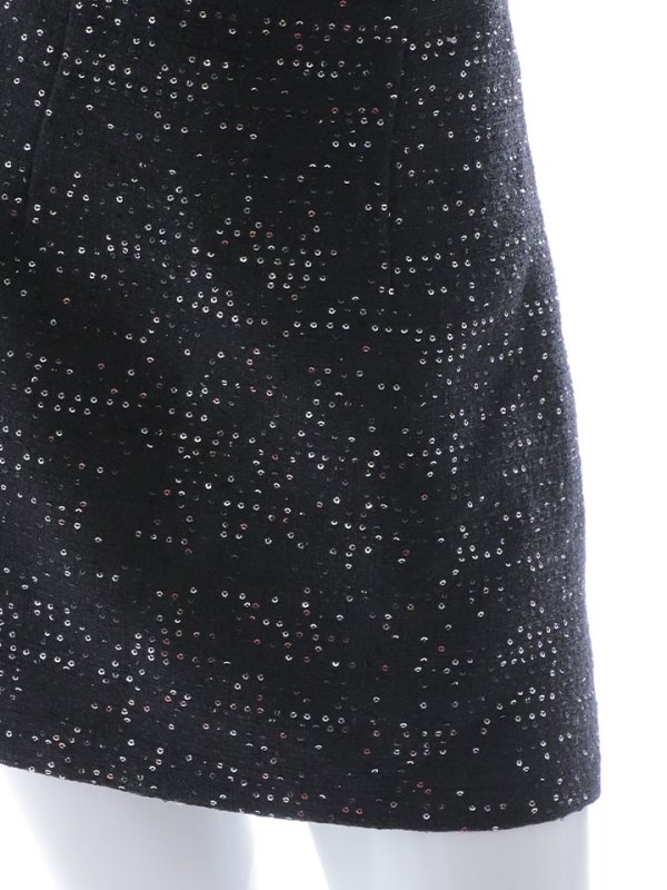 画像15: 【送料無料!】オフショルツイードセットアップドレス/ビジュー/パール/キャミソール/タイト/2ピース/谷間見せ/背中見せ/キャバドレス/ミニドレス【XS-Lサイズ/1カラー】[OF01A] 【SB】dzps