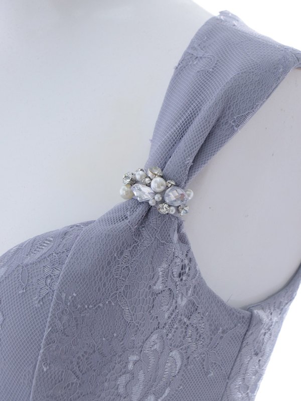 画像19: 刺繍レースタイトドレス/ノースリーブ/ビジュー/ノースリーブ/ストレッチ/谷間見せ/背中見せ/背中隠し/ミニドレス/キャバドレス【S-Lサイズ/2カラー】[OF01A] 【SB】dzc